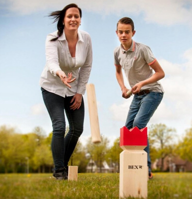 Kubb van berkenhout