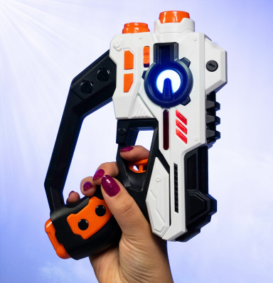 Silvergear Laserguns met Interactief Projectiespel