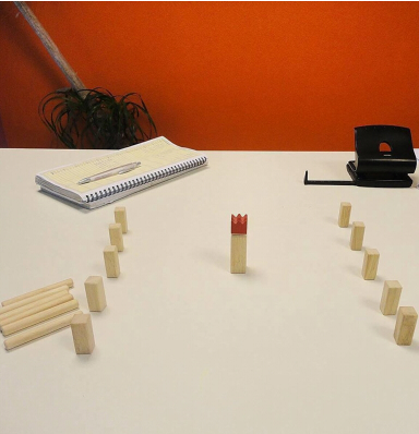 Bex- Mini Kubb spel