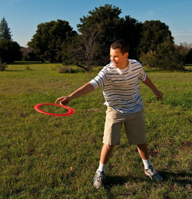 Aerobie Pro Ring Oranje frisbee